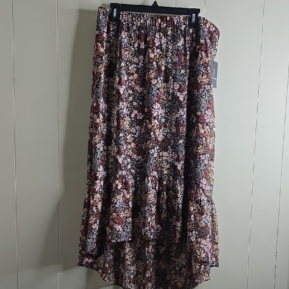 Floral Print Women's Skirt